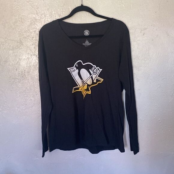 Pittsburgh Penguins Long Sleeve Tee Fanatics Size XL - Picture 1 of 5
